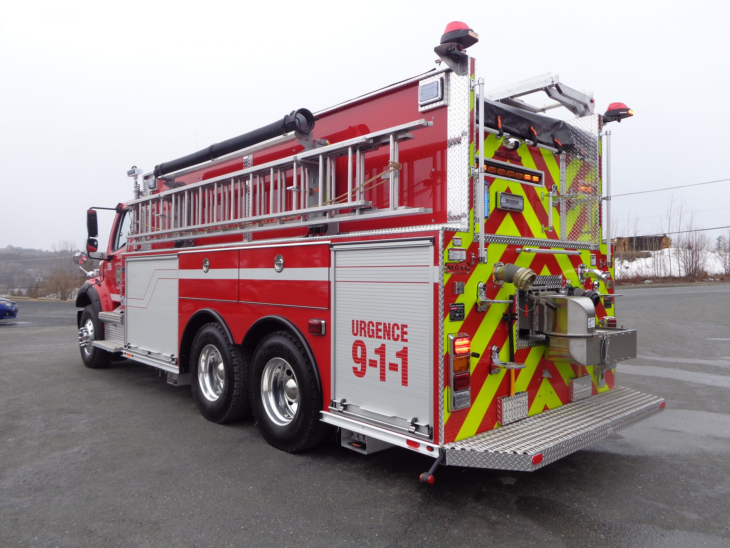 Un camion ultramoderne de type « Rescue, Sauvetage » pour le Service de  sécurité incendie et sécurité civile de Drummondville – Vingt55